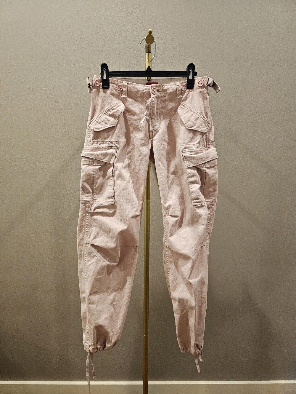 Vintage Mossimo Low Rise  Light Pink Cargo Pants - Utility Style